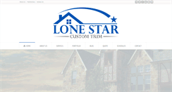 Desktop Screenshot of lonestarcustomtrim.com